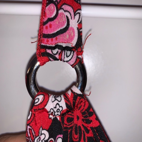 Juniors XL Red and Black Halter Top - Picture 5 of 9